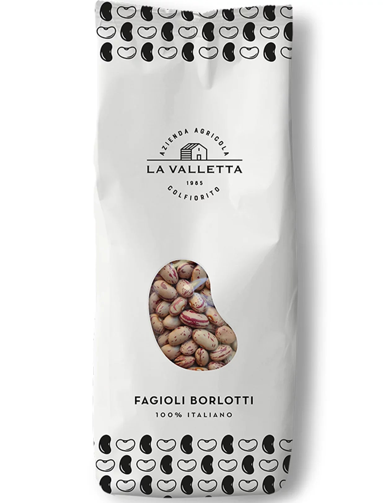 Borlotti Beans Produced by: La Valletta in Umbria, Italy