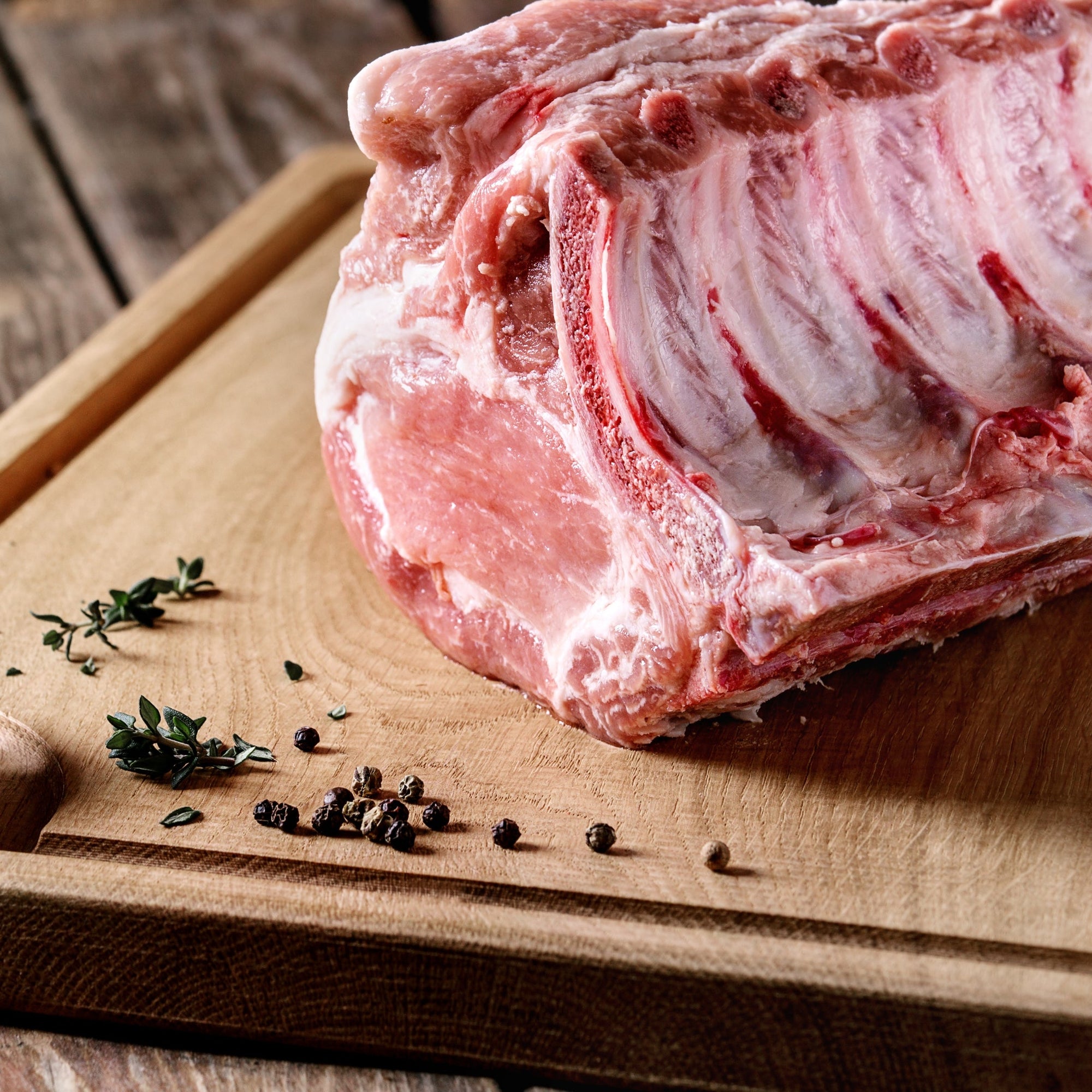 Heirloom Ibérico Pork 4 Rib Rack
