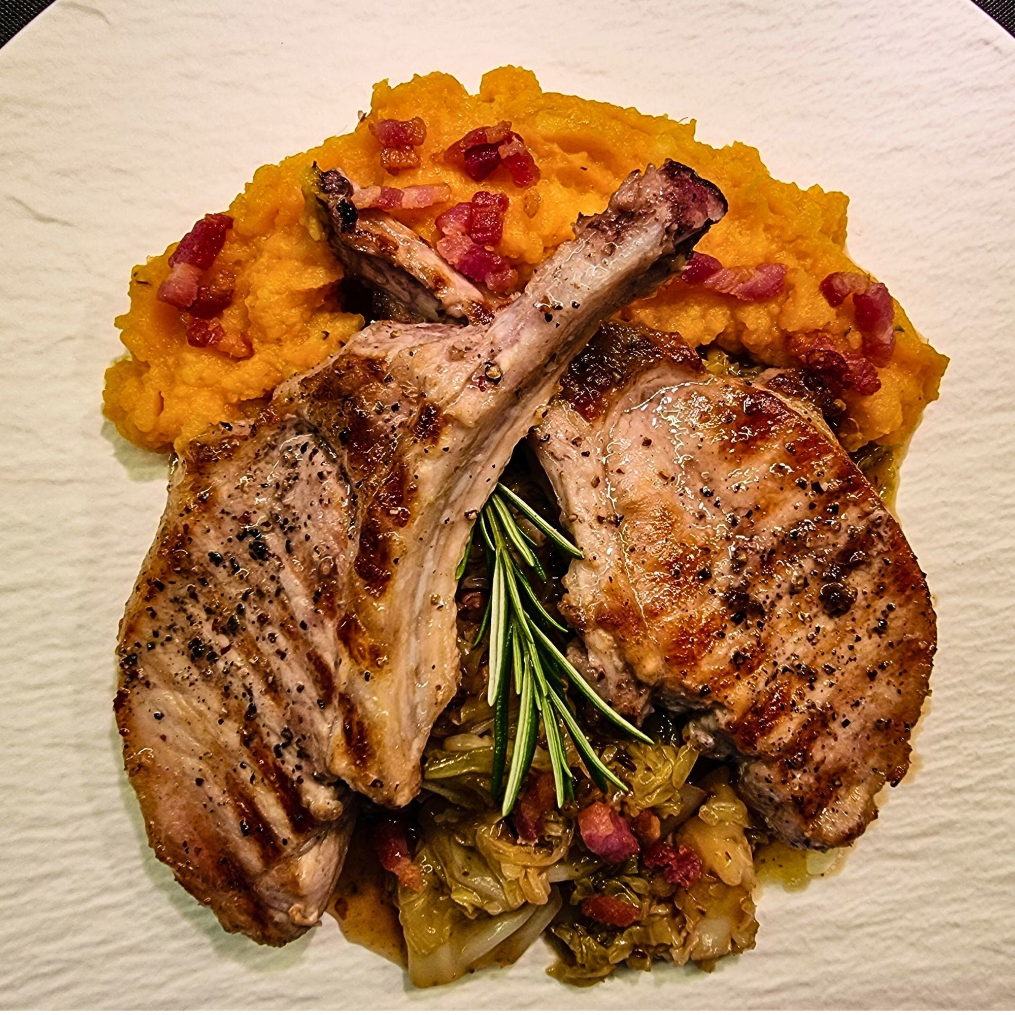 Heirloom Ibérico Pork 4 Rib Rack
